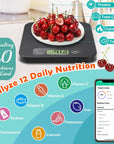 Smart Digital Food Scale with Nutritional Calculator